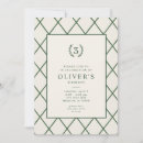 Recherche de vert de golf invitations Jacquard