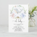 Recherche de whale baby shower invitations Moderne