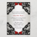 Recherche de argent blanc rouge invitations Vintage