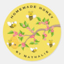 Suche nach bienen cartoon aufkleber Blume