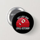 Recherche de ketchup badges Drôle
