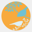 Recherche de oiseau abstrait autocollants Animaux