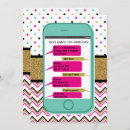 Recherche de sms invitations Ado