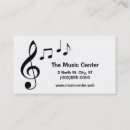 Recherche de note de musique cartes visite Customer