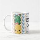 Recherche de fruits kawaii tasses Ananas