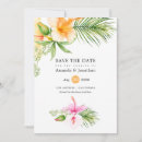 Suche nach strandhochzeit save the date Palme