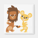 Suche nach löwe cartoon magnete Niedlich