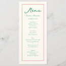 Recherche de mariage menus Rétro