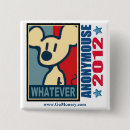 Recherche de campagne de romney badges Obama
