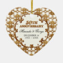 Suche nach 50th wedding anniversary ornamente Jahrestag