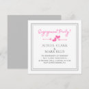 Recherche de carrées fiançailles invitations Contemporain