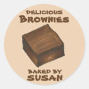 Suche nach brownie aufkleber Schokolade