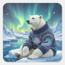 Suche nach nordlichter aufkleber Eisbär
