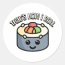 Recherche de kawaii sushi autocollants Drôle