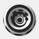 Recherche de arrondi magnets Noir et blanc
