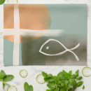 Recherche de tons terre cuisine linges Orange