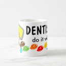 Recherche de dentiste drôle tasses Unique