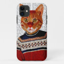 Recherche de de chat de steampunk iphone coques Feuilles de fleurs