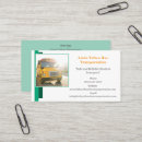 Recherche de chauffeurs de bus cartes visite Autobus scolaire jaune