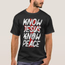Suche nach religion des friedens tshirts Jesus