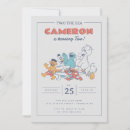 Recherche de deux la mer anniversaire invitations Été