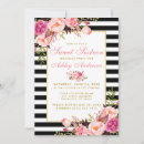 Recherche de floral 16ans anniversaire invitations Aquarelle florale