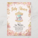 Recherche de carousel baby shower invitations Pour tous