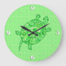 Suche nach turtle wanduhren Green