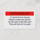 Recherche de seul à la maison cartes visite Urgence