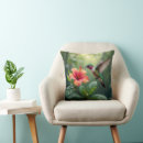 Recherche de colibri coussins Vert