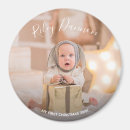 Recherche de faire part de naissance magnets Élégant