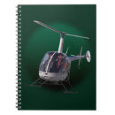 Suche nach hubschrauber kleine notizbücher Pilot