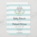 Recherche de éléphant de garçon invitations Baby boy