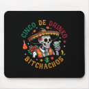 Recherche de mexicain drôle tapis souris Squelette