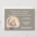Recherche de plage coquillage mariage invitations Couple