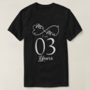 Suche nach 3 hochzeitstag tshirts Jubiläumsgeschenke