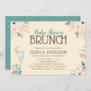 Recherche de brunch de baby shower invitations Aquarelle