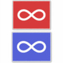 Recherche de drapeau des nations autocollants Métis