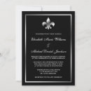 Suche nach fleur de lis einladungen Silber