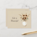Recherche de tournesol jaune cartes postales Vase
