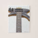 Recherche de guitare électrique puzzles Vertical