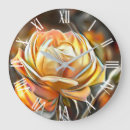 Suche nach orange rosen wanduhren Modern