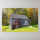 Recherche de moulin à eau posters Vintage