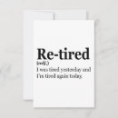 Recherche de retirement remerciements cartes Retraite