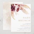Recherche de brunch de baby shower invitations Bohème
