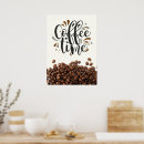 Suche nach bohnen poster Typografie