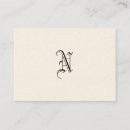 Suche nach vintages monogramm visitenkarten Einfach