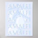 Recherche de la côte posters Amalfi