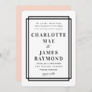 Recherche de cadre noir invitations Classique