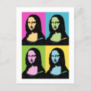 Suche nach da vinci postkarten La gioconda